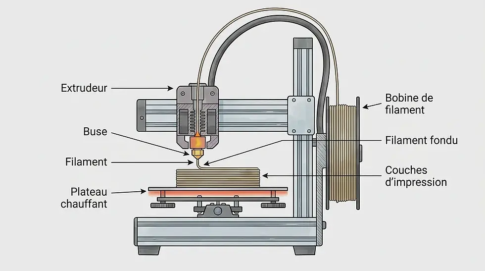 Comment utiliser une imprimante FDM 3D