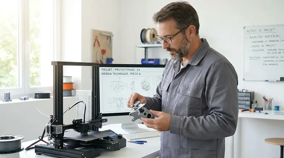 Applications de l'impression 3D en prototypage