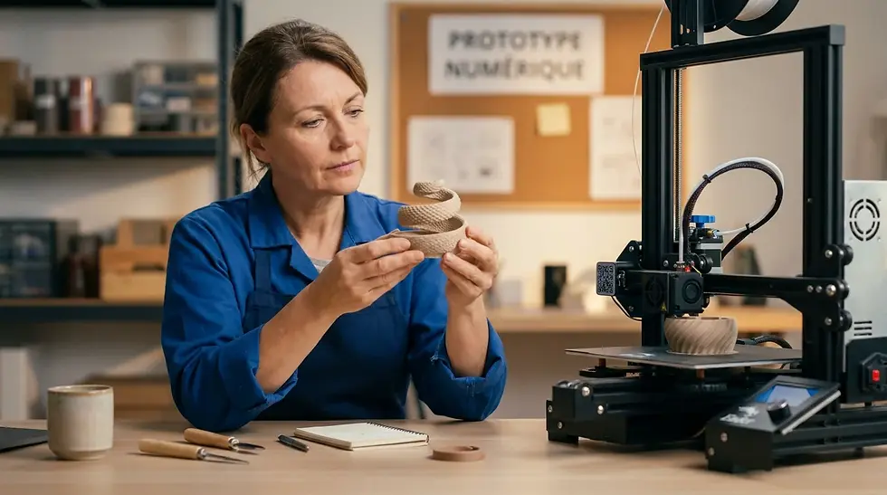 Fabriquer un porte-encens en impression 3D