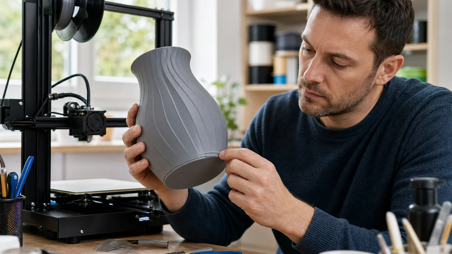 Vase 3D : créer et imprimer un vase décoratif chez soi