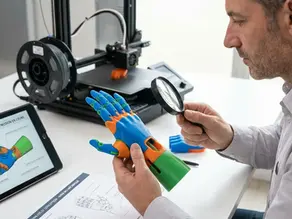 Fabrication d'une main avec une imprimante 3D : guide complet
