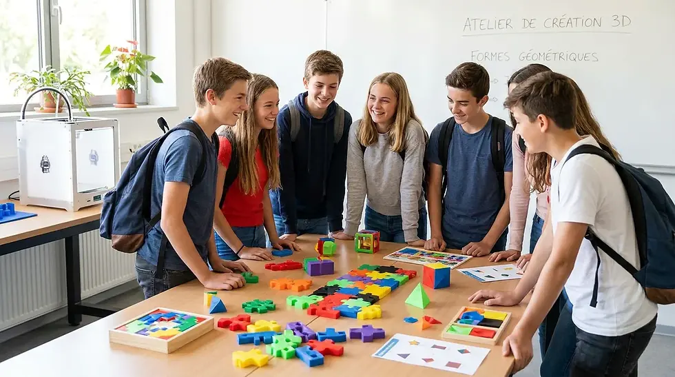 Impression 3D en ludopédagogie