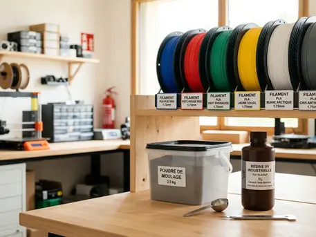 Consommables pour imprimante 3D : le guide complet 2026