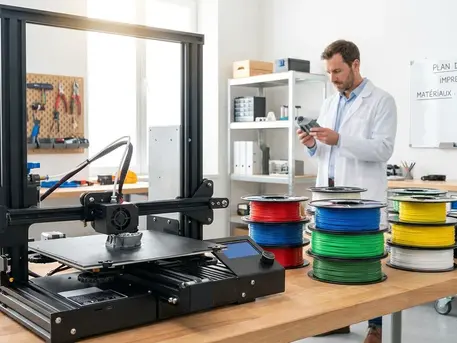 Comparatif des filaments pour imprimante 3D