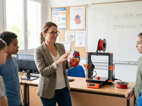 Fabrication d'objets pédagogiques en 3D