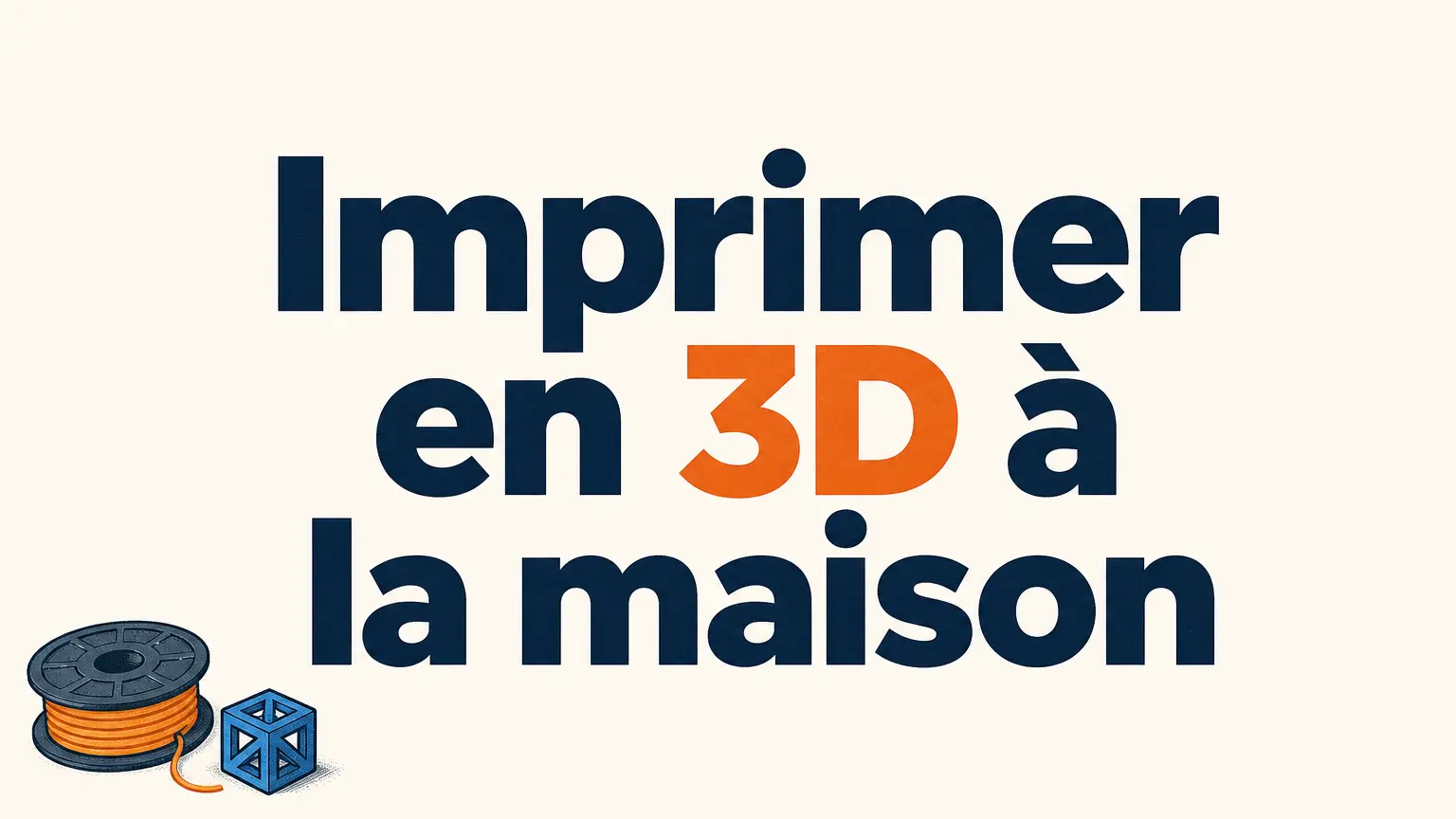 Imprimante 3D de bureau fabriquant un petit objet dans un atelier domestique