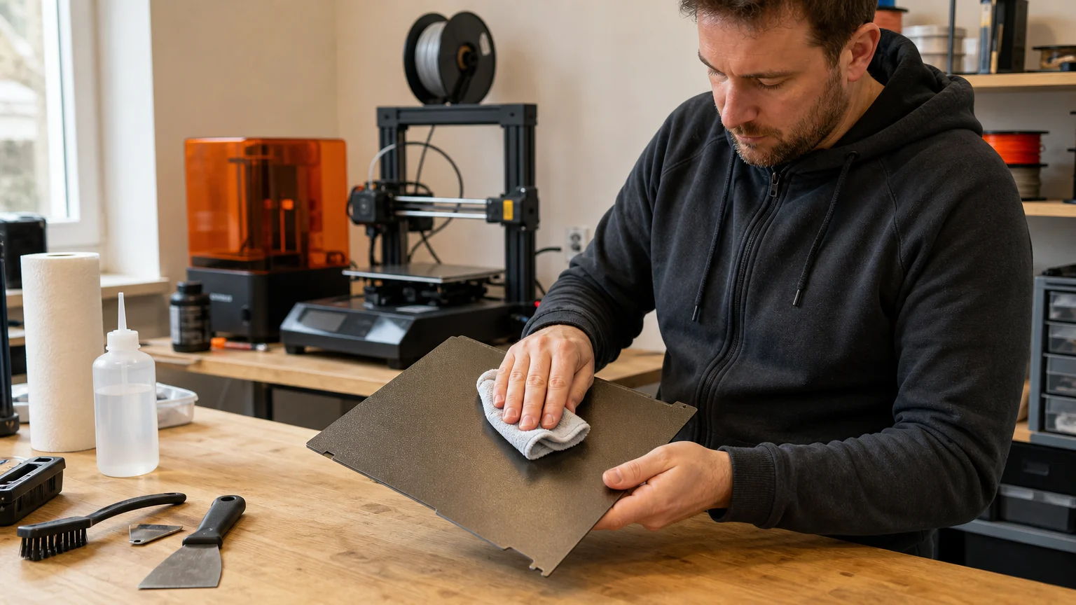 First layer adhesion en impression 3D, première couche réussie