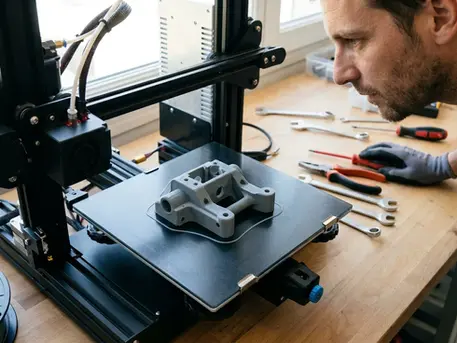 Comment enlever une pièce coincée sur le plateau d'impression 3D