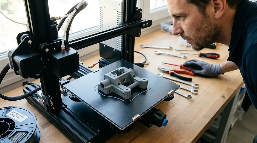 Comment enlever une pièce coincée sur le plateau d'impression 3D