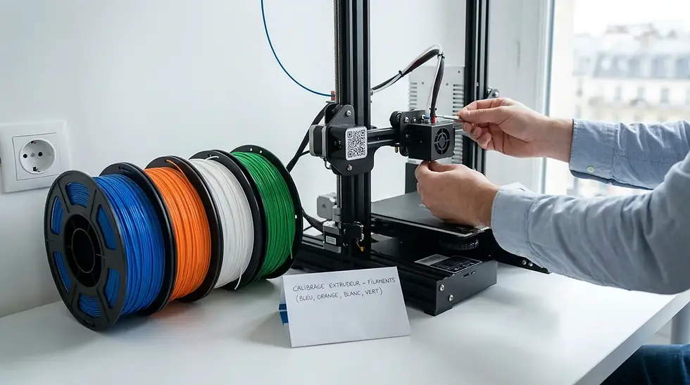 Différences entre filaments 3D