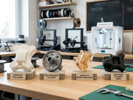 Polyvalence de l'impression 3D : usages et secteurs en 2026