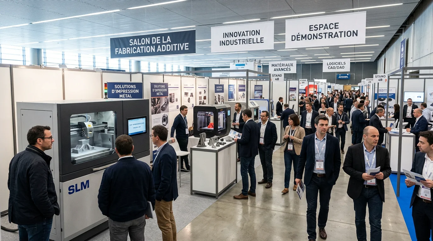 Salon impression 3D : le guide 2026 des rendez-vous clés