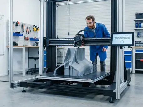Imprimante 3D avec plateau 400x400 mm