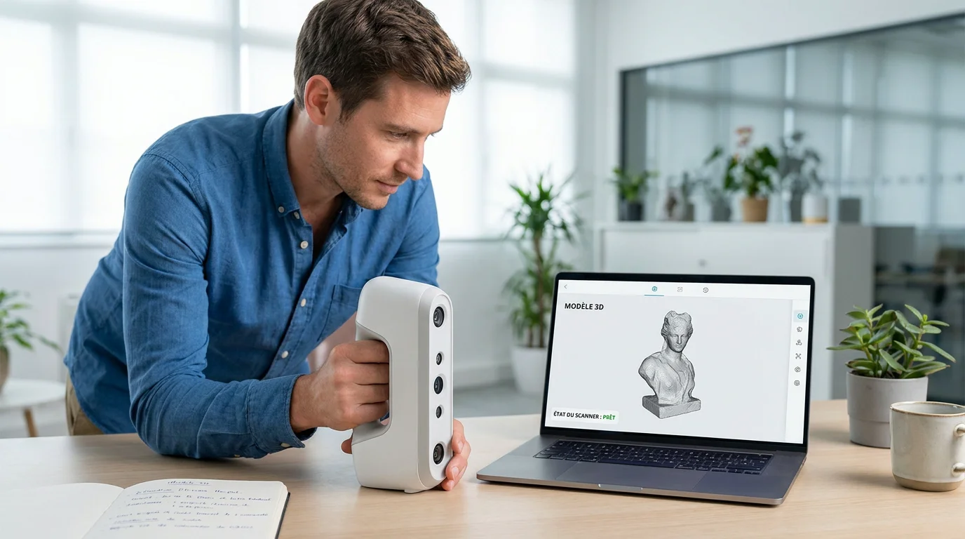 Scanner 3D Creality CR-Scan 01 : Test Complet, Avis et Guide d'Achat