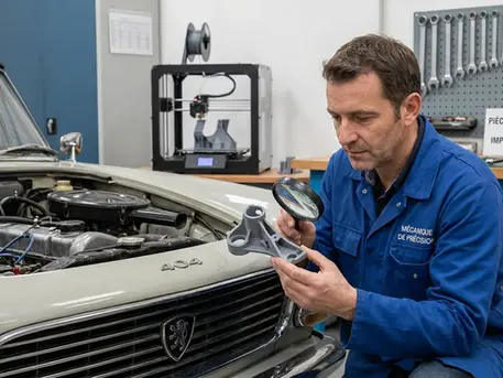Restauration de voiture avec l'impression 3D