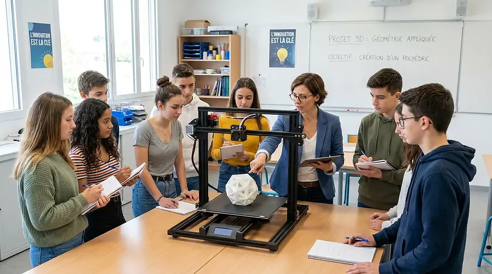 L'impression 3D éducative