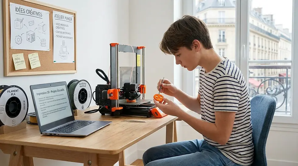 Imprimante 3D pour adolescent