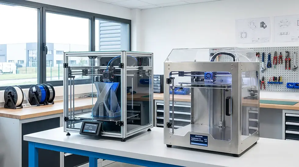 Bambu Lab X2D ou Prusa Core One : quel choix en 2026 ?
