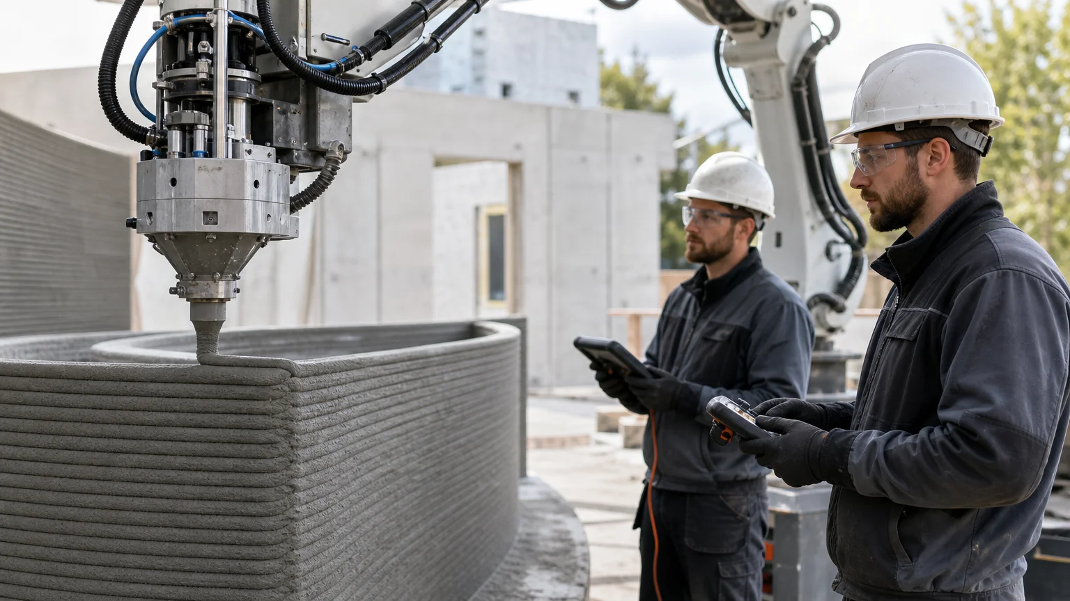 L’impression 3D dans la construction : usages et limites