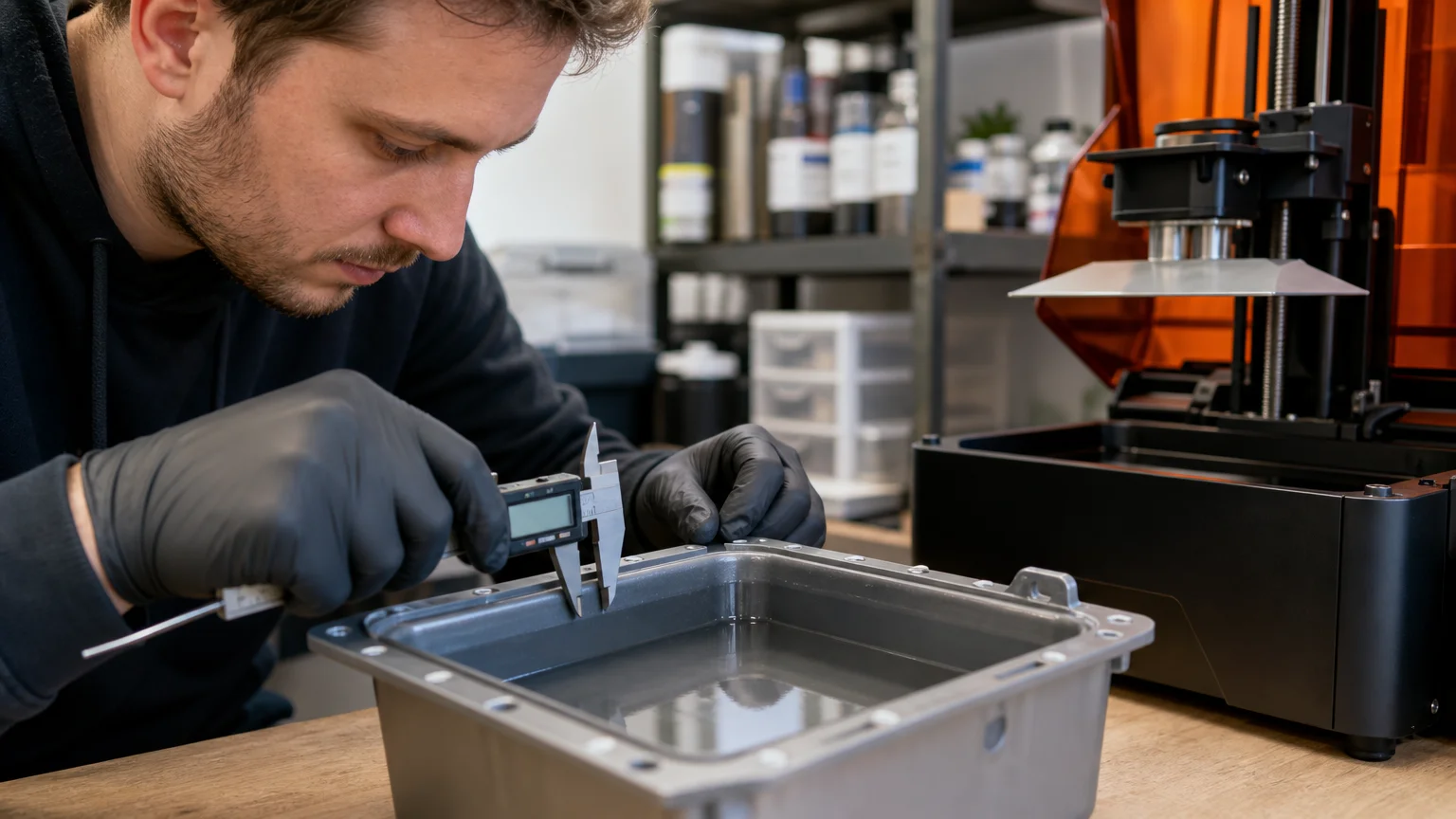 Cuve métallique pour imprimante 3D résine : bien choisir