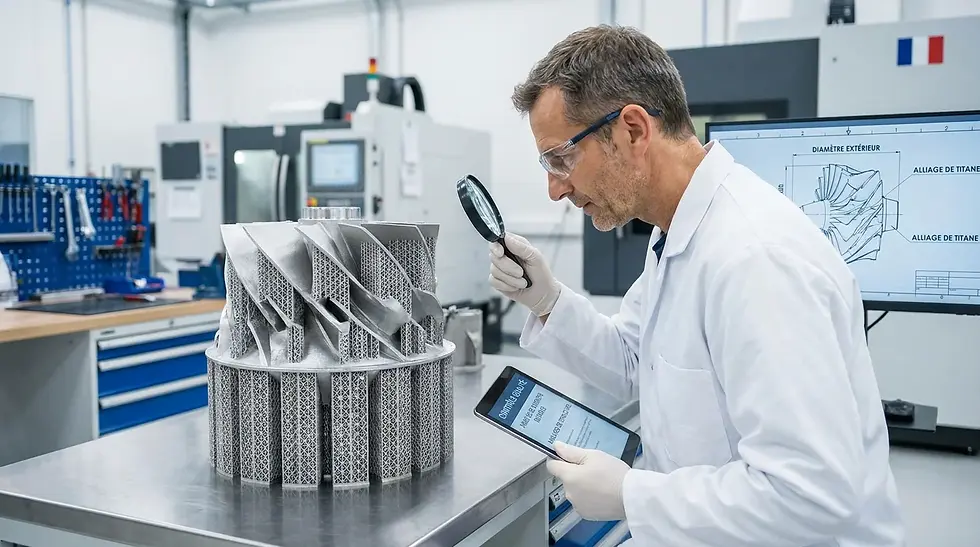 Fabrication additive pour l'aéronautique