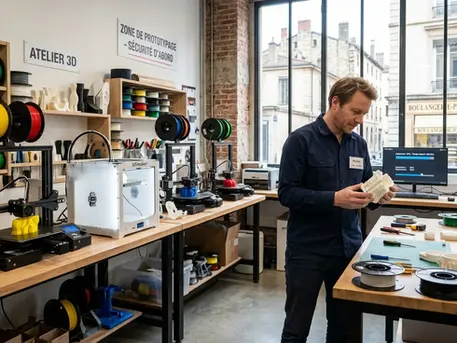 Impression 3D à Saint-Quentin : services, formations et conseils