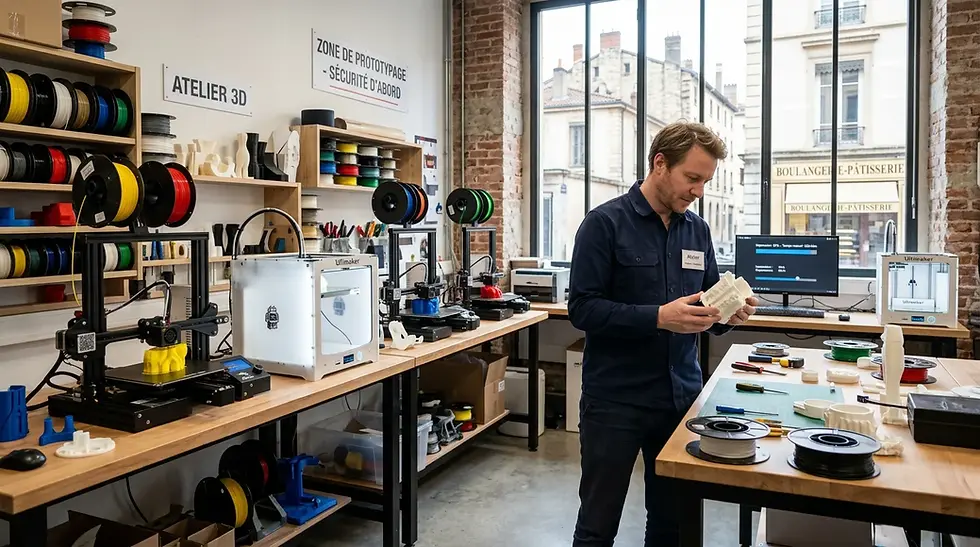 Impression 3D à Saint-Quentin : services, formations et conseils