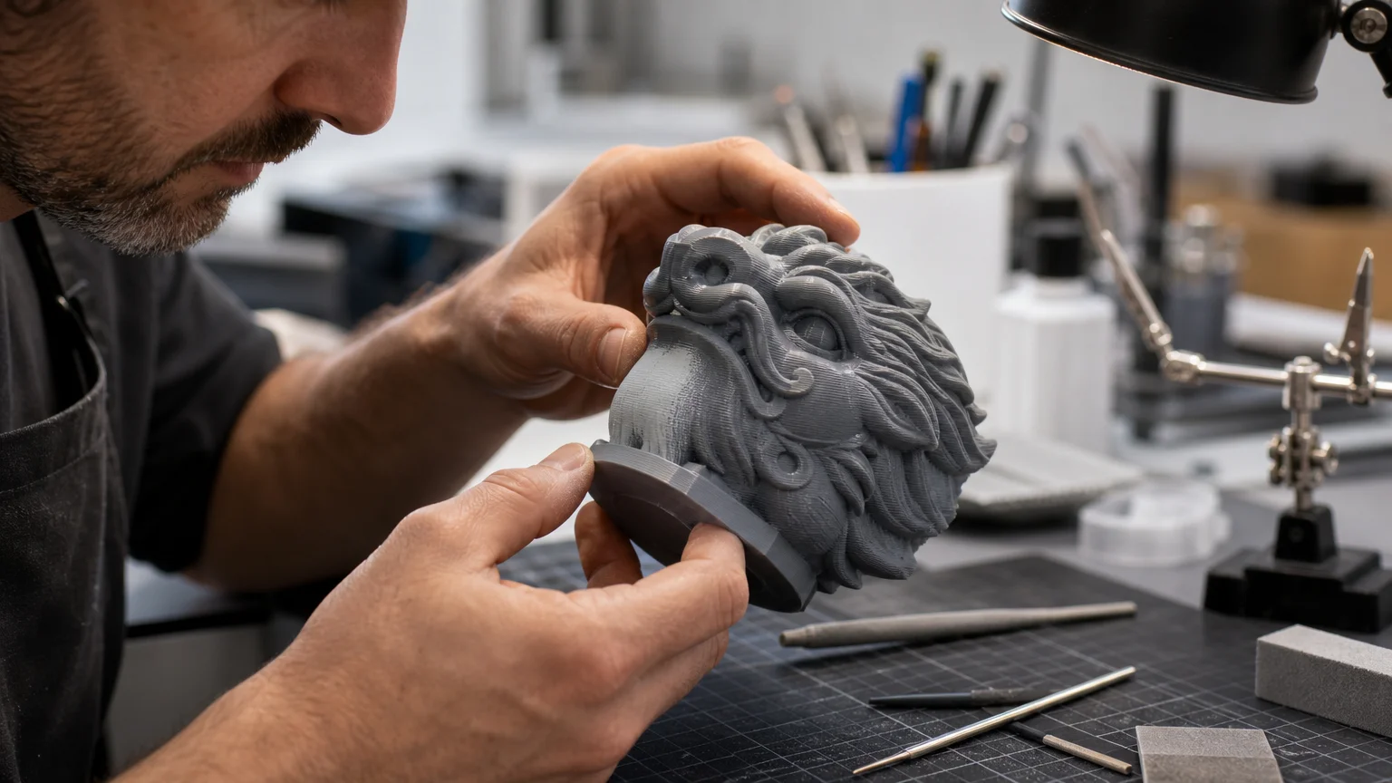 Création rapide de moules personnalisés détaillés en 3D