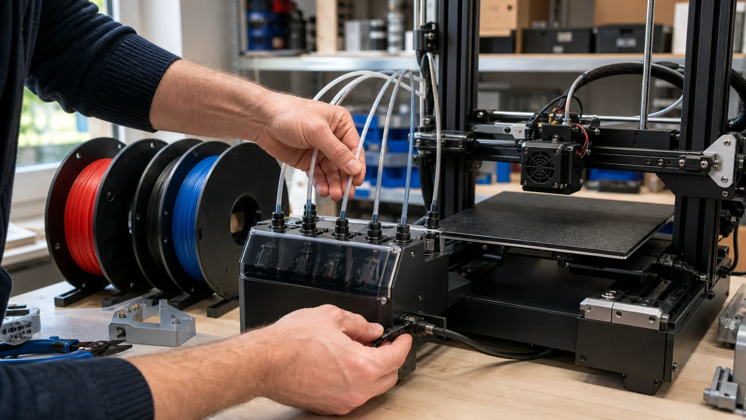 Module multi-filaments Co Print : compatibilité et critères
