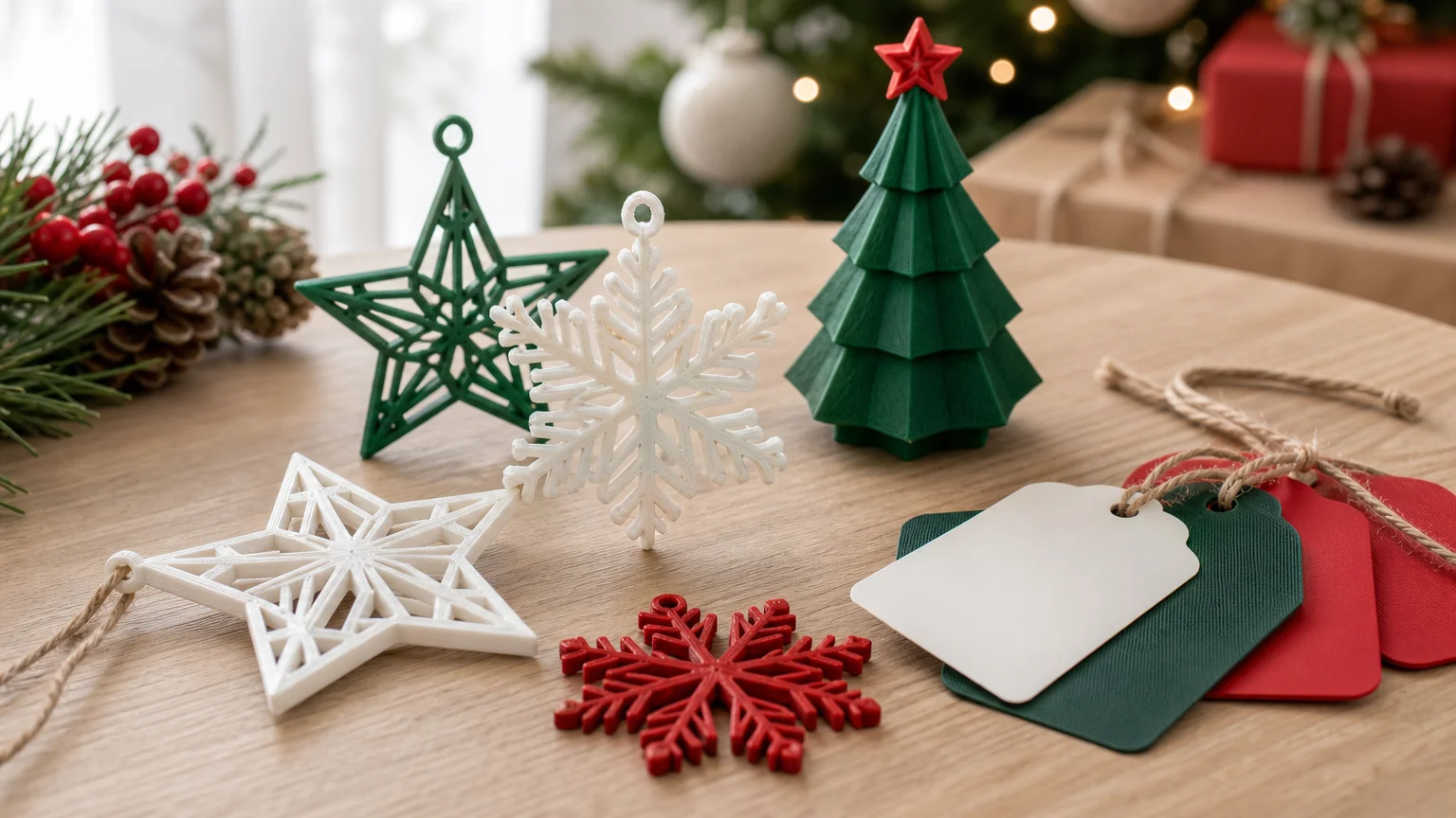Idées de choses à imprimer en 3D pour Noël : 25 projets