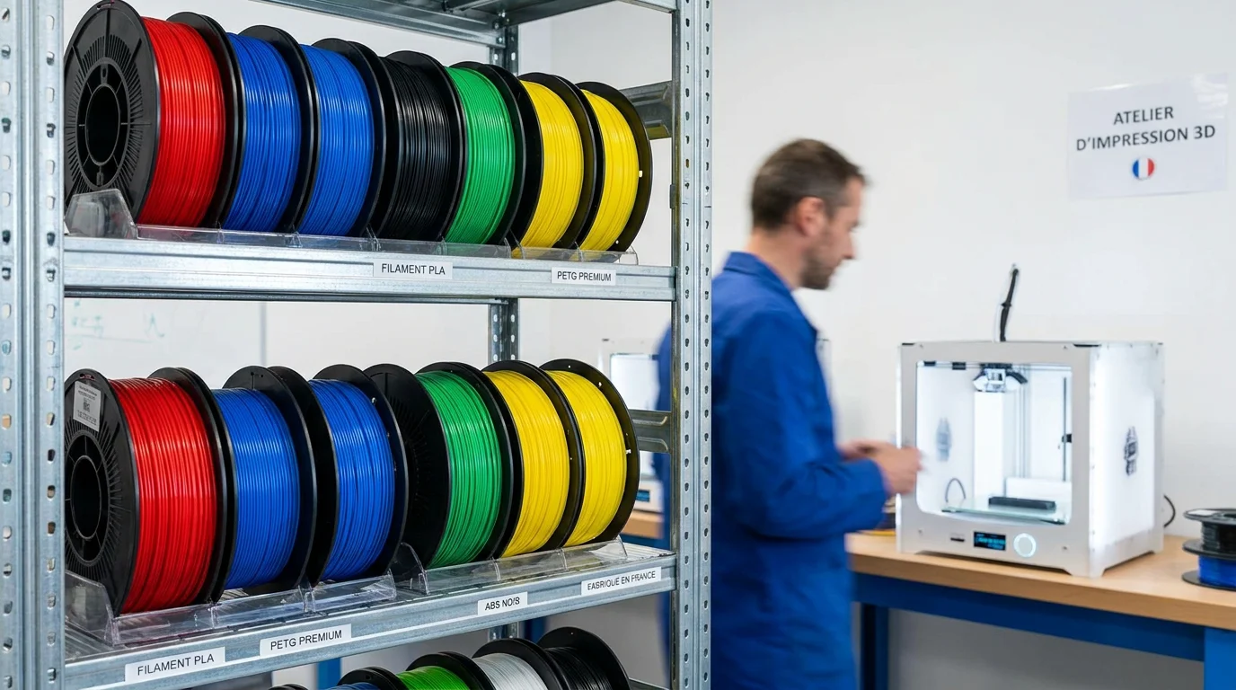 Prix du filament pour imprimante 3D : guide complet 2026