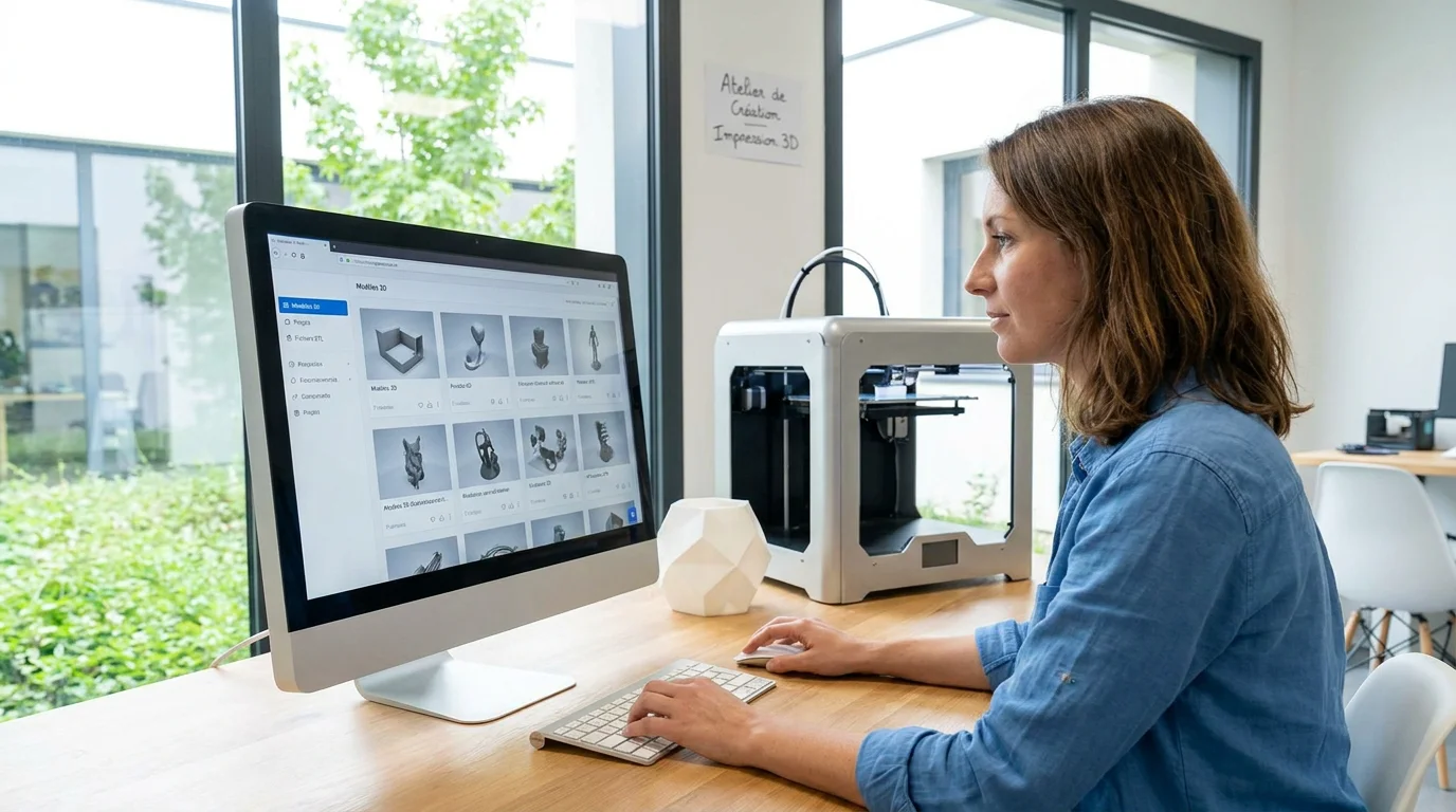 Pièces 3D gratuites : où les trouver et comment les imprimer