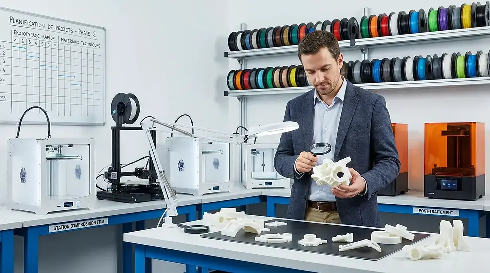 Créer une entreprise d'impression 3D