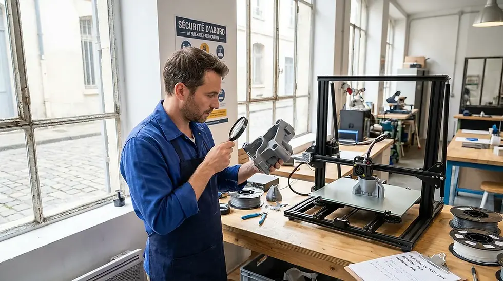 Formation impression 3D avec imprimante offerte