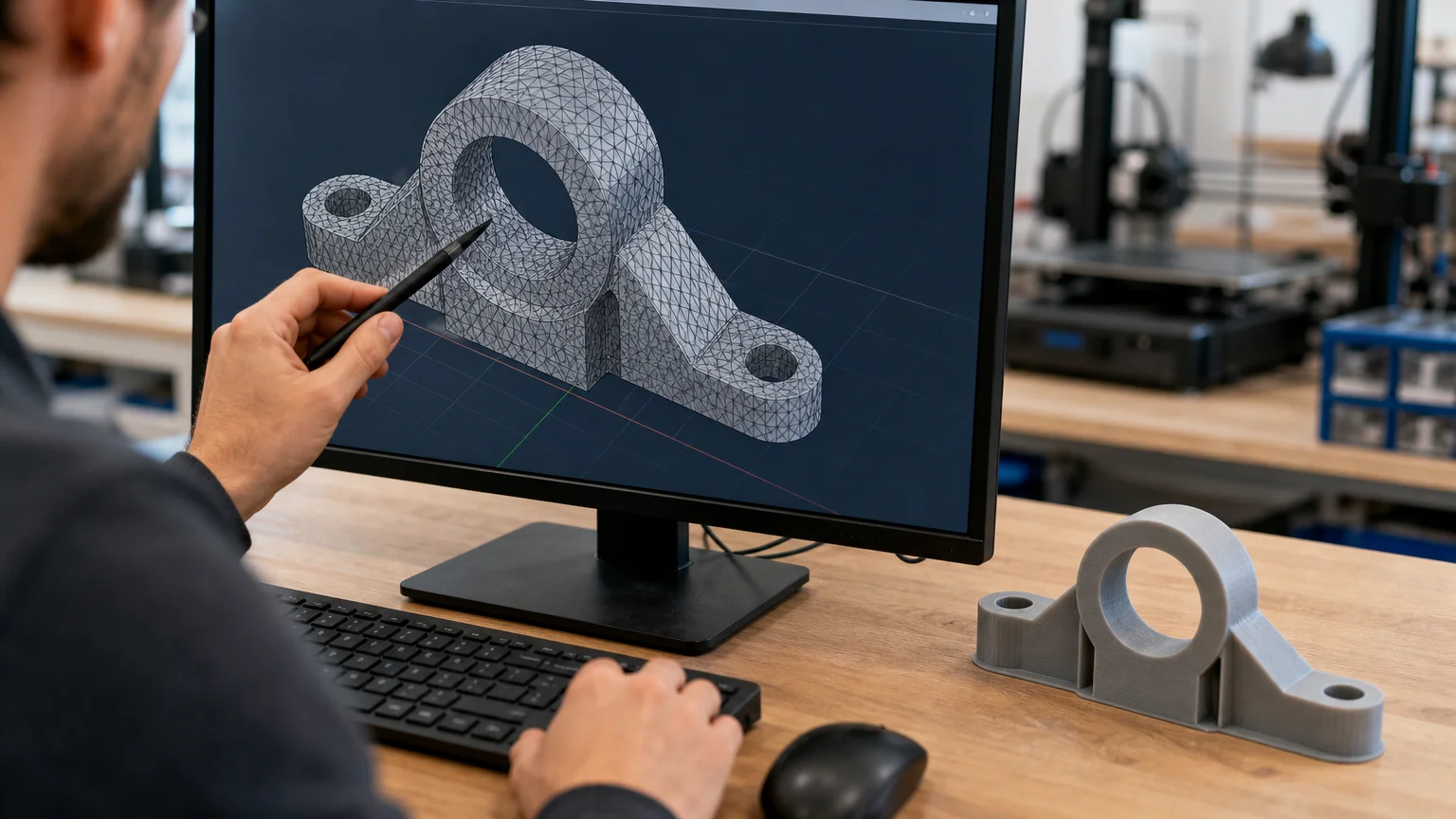 Comment modifier et réparer un fichier STL avant l’impression