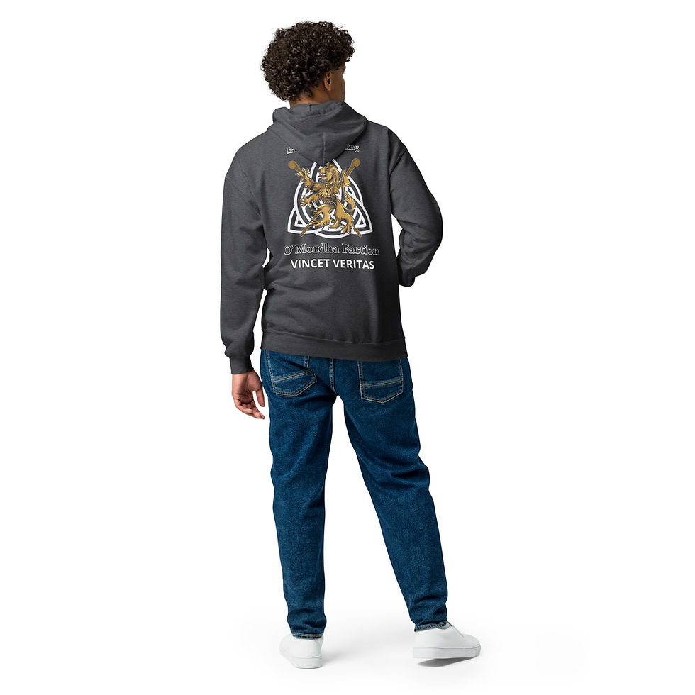 Thumbnail: O'Mordha Classic Lion Zipper Hoodie
