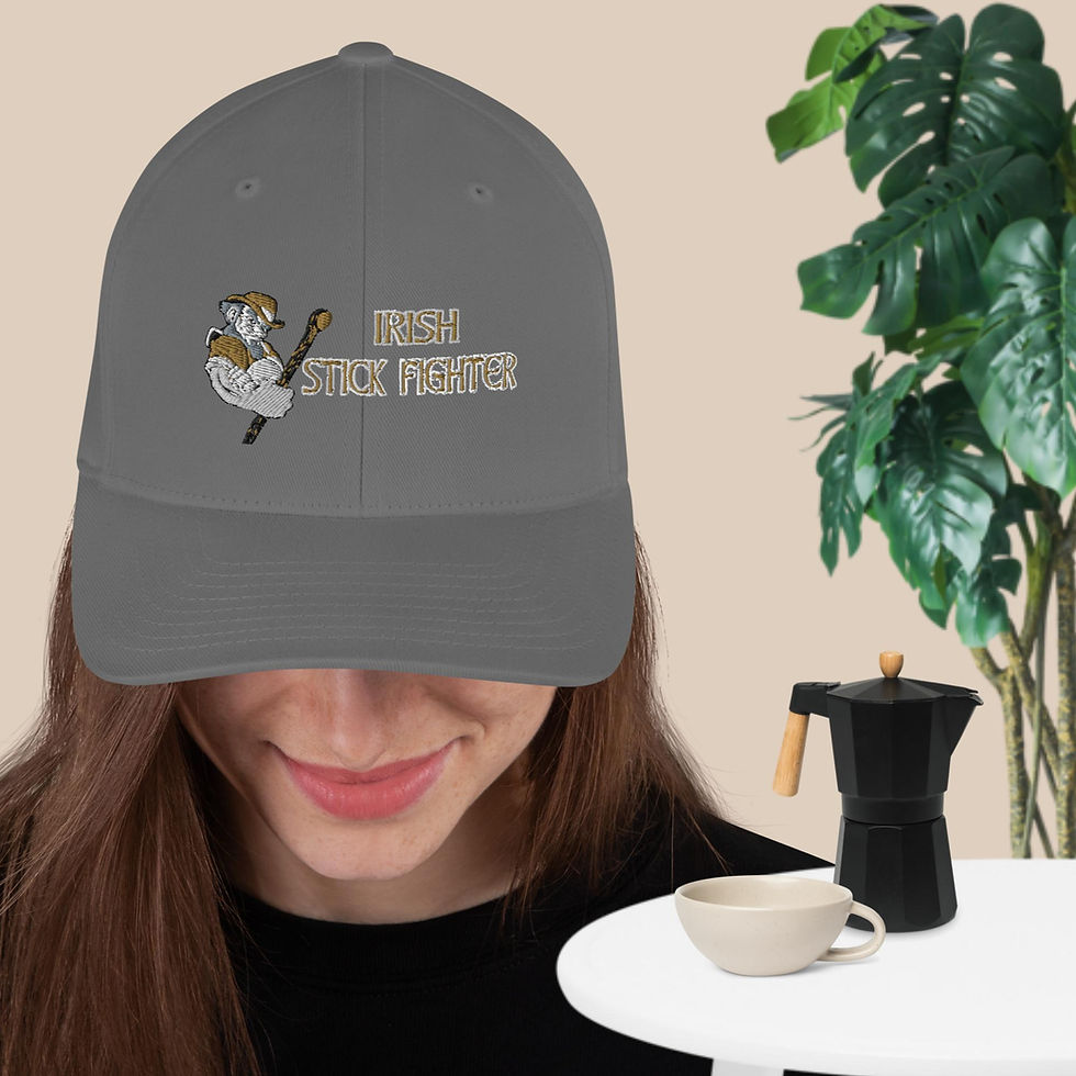 Thumbnail: Irish Stick Fighter Elastic fit cap