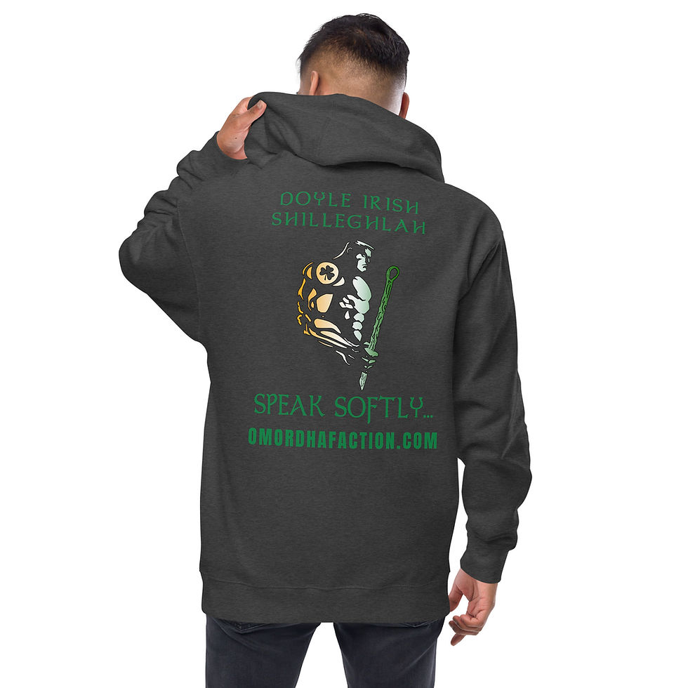 Thumbnail: Speak Softly Fleece zip up hoodie