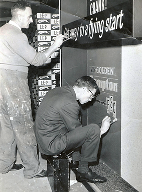 event graphics signs exhibitions museums london