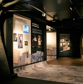 event graphics signs exhibitions museums london