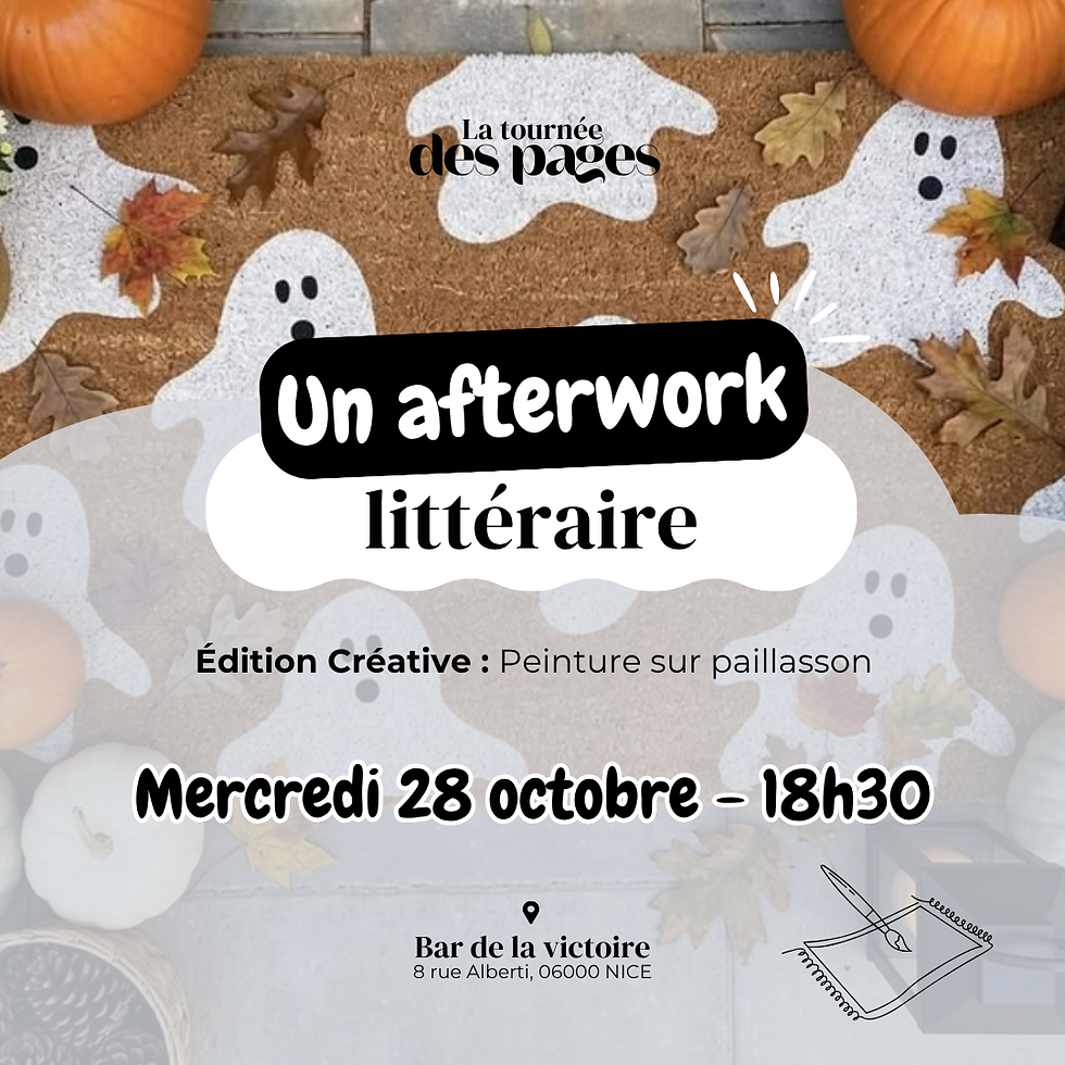 Atelier peinture Halloween à Nice | La Tournée des Pages