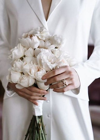 Moodboard Univers - Bouquet blanc