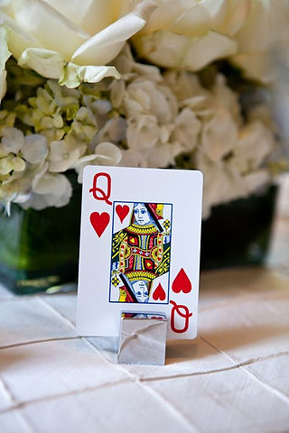 Moodboard Eléments Tarifés : cartes table