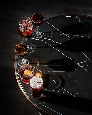 Moodboard Thème Noir : Cocktails