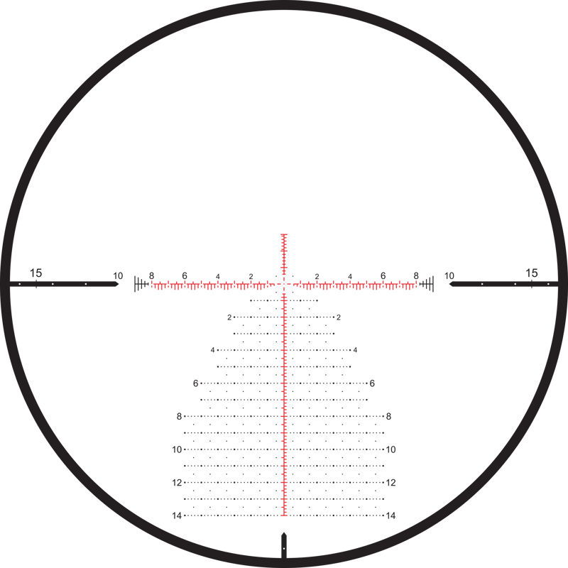 Sīktēls: TELSON Target Master Tactical 5-25x56 ED MIL FAR2 56mm OPTISKAIS TĒMĒKLIS