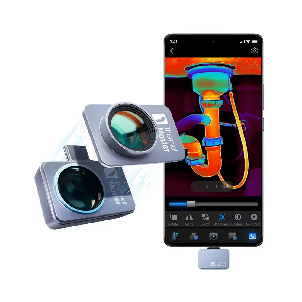 THERMAL MASTER P2 PRO TERMOGRĀFIJAS KAMERA SAVIENOJAMA AR VIEDTĀLRUNI