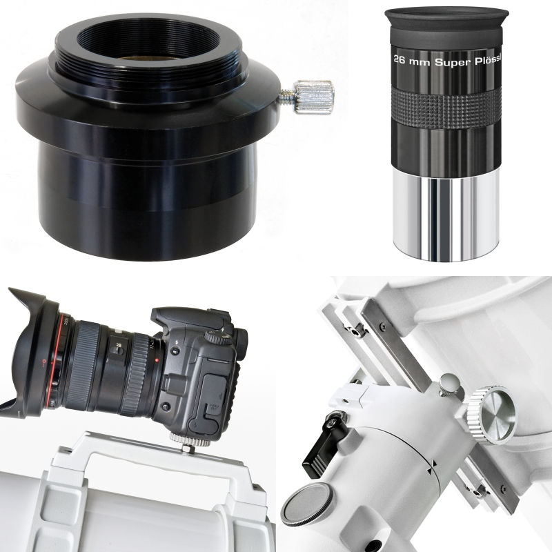 Sīktēls: BRESSER Messier NT-150L/1200 Hexafoc EXOS-2/EQ5 TELESKOPS