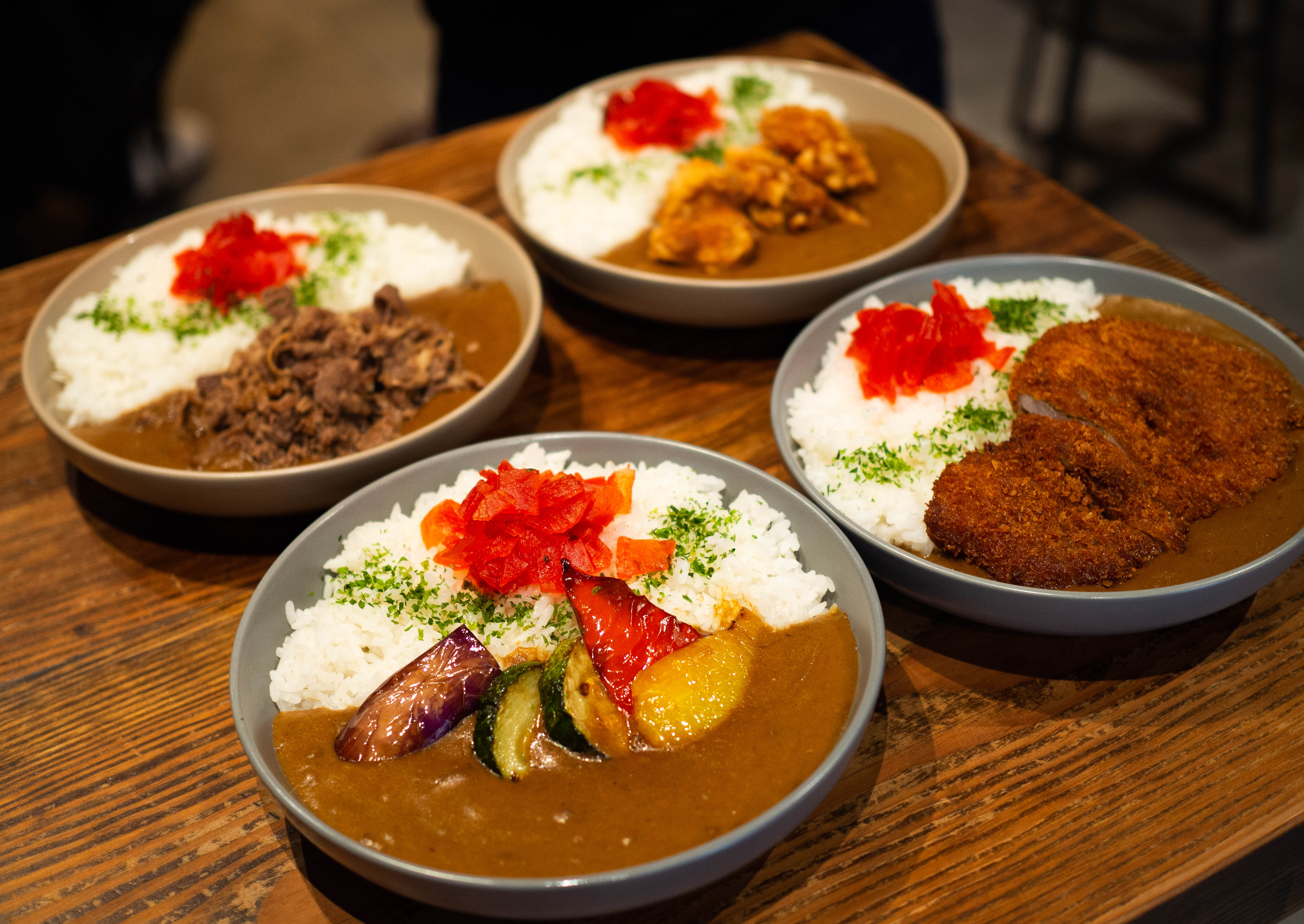 Arranged Food and Objects