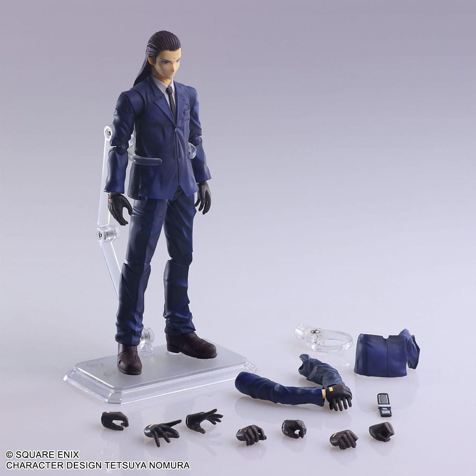 Thumbnail: Final Fantasy VII Bring Arts Action Figure Tseng 15 cm