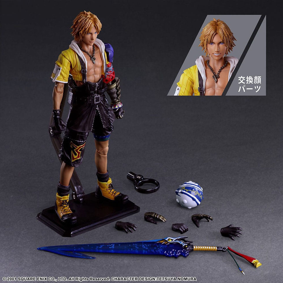 Thumbnail: Final Fantasy X Play Arts Kai Action Figure Tidus 27 cm